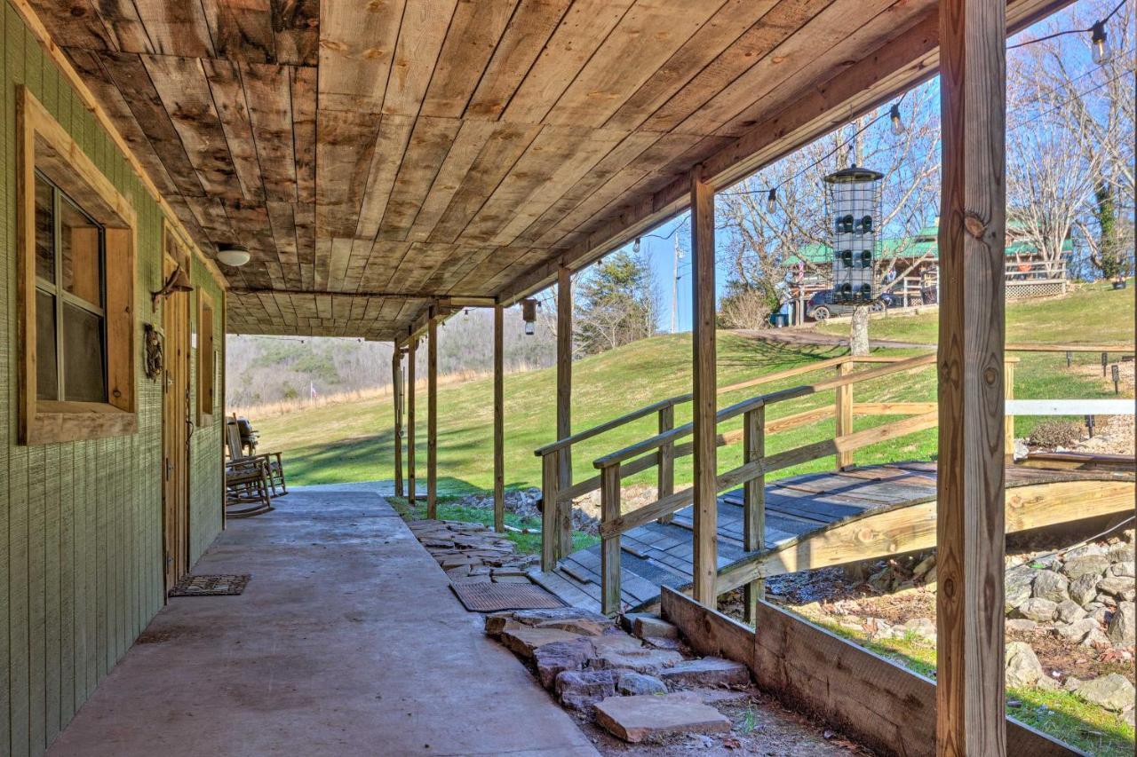 Pet-Friendly Blue Ridge, Cherokee Forest Retreat! Greeneville Exterior foto